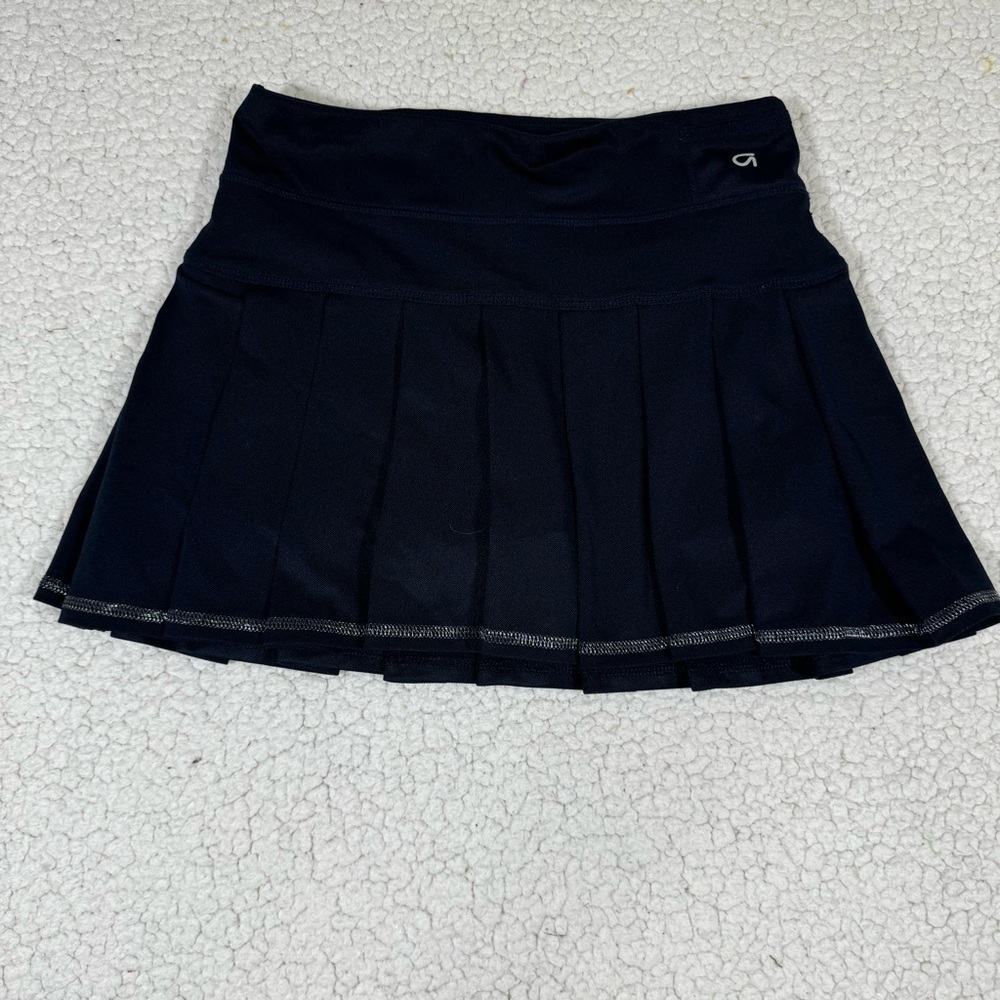 GAPFit Girls Tennis Skirt Skorts Navy Blue Pleated Kids size Large Preppy